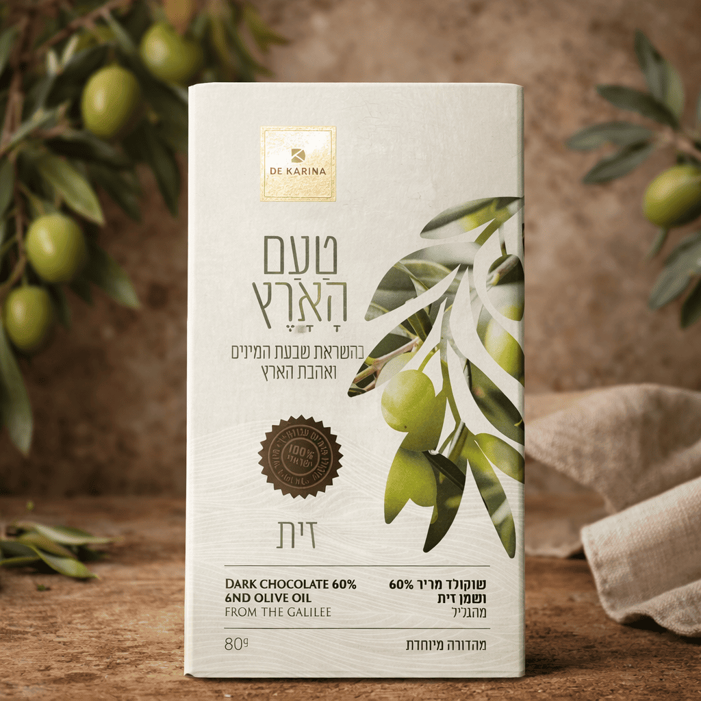 פרחי ערד | "טעמי הארץ" — De Karina, 80 גרם - מוצרים נלווים