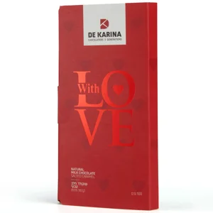 De Karina With Love – Natural Milk Chocolate with Salted Caramel - image 1