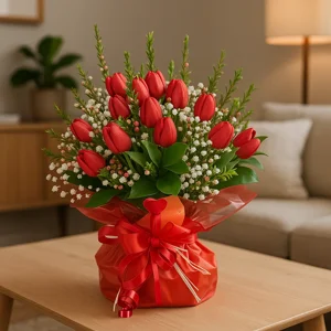 Romantic Red Tulip - image 1