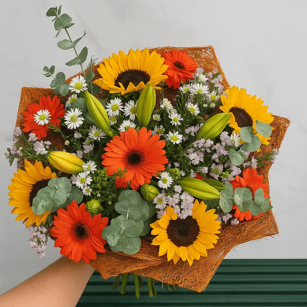 פרחי ערד | מצב רוח שמשי - זרי פרחים