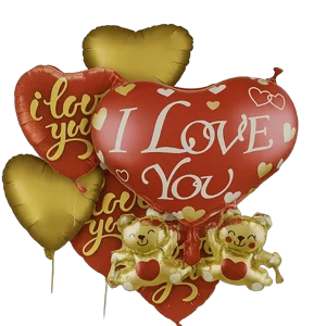 Set Balloons I Love You - image 1