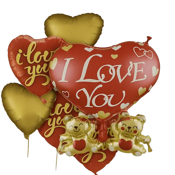 Set Balloons I Love You - image 1