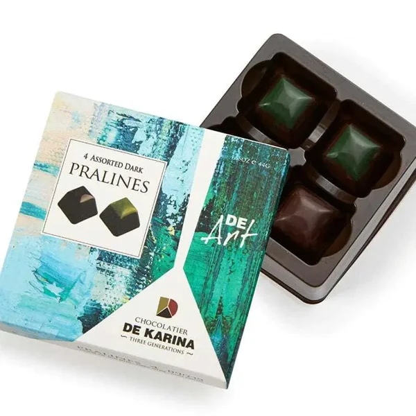 מארז פרלינים מריר "De Art" מבית De Karina - image 1